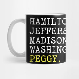 Hamilton, Jefferson, Madison Mug